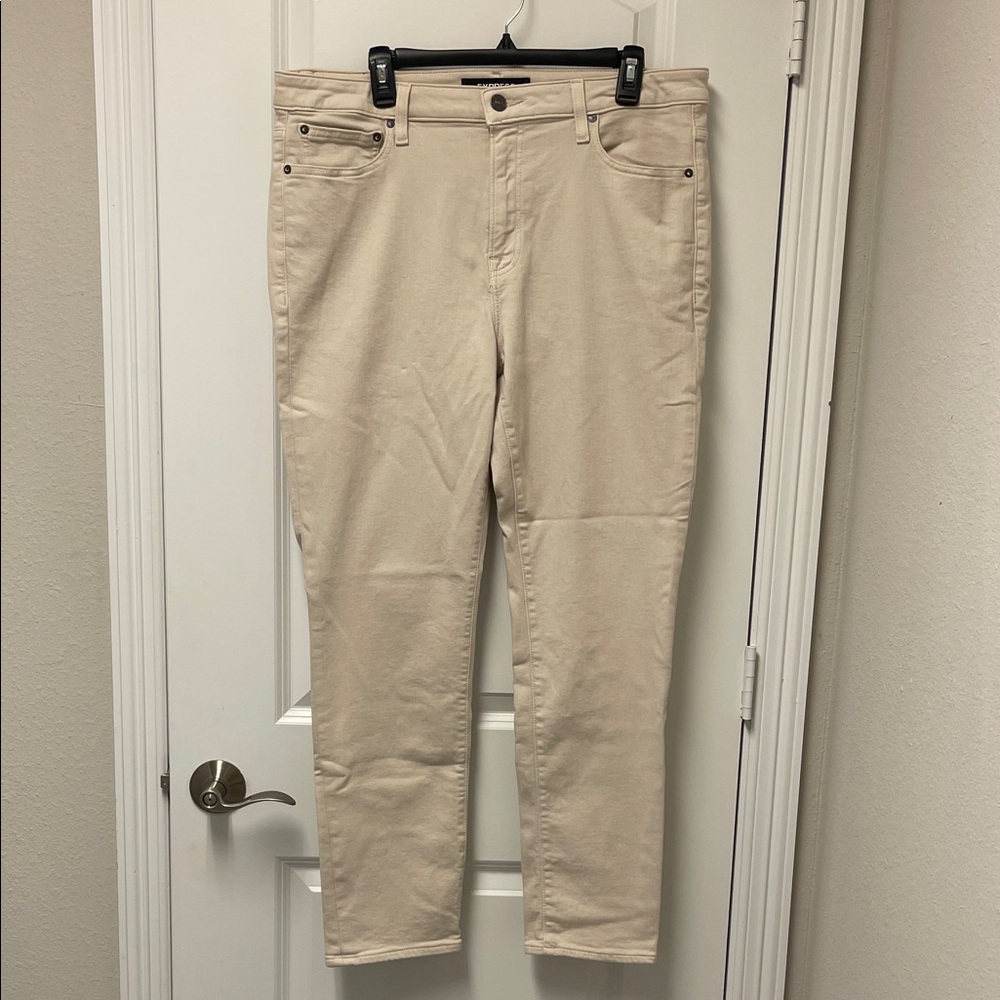 Express Men's Light Tan Slim Jeans